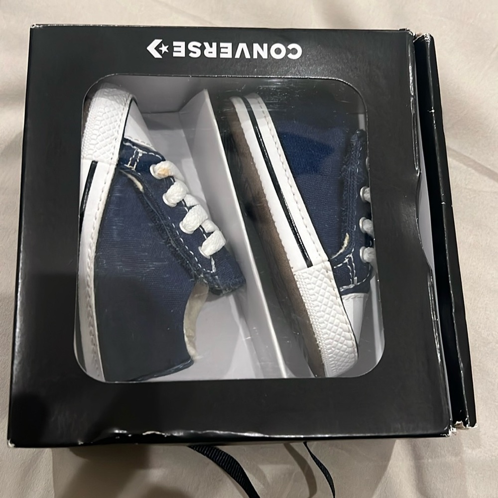 Converse crib shoes